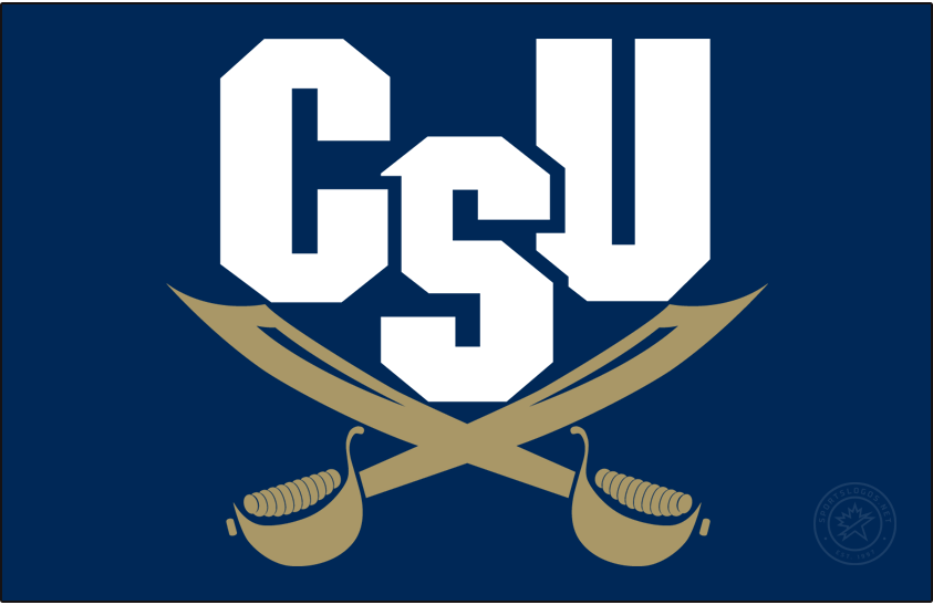 CSU Buccaneers 2015-2021 Primary Dark Logo diy iron on heat transfer
